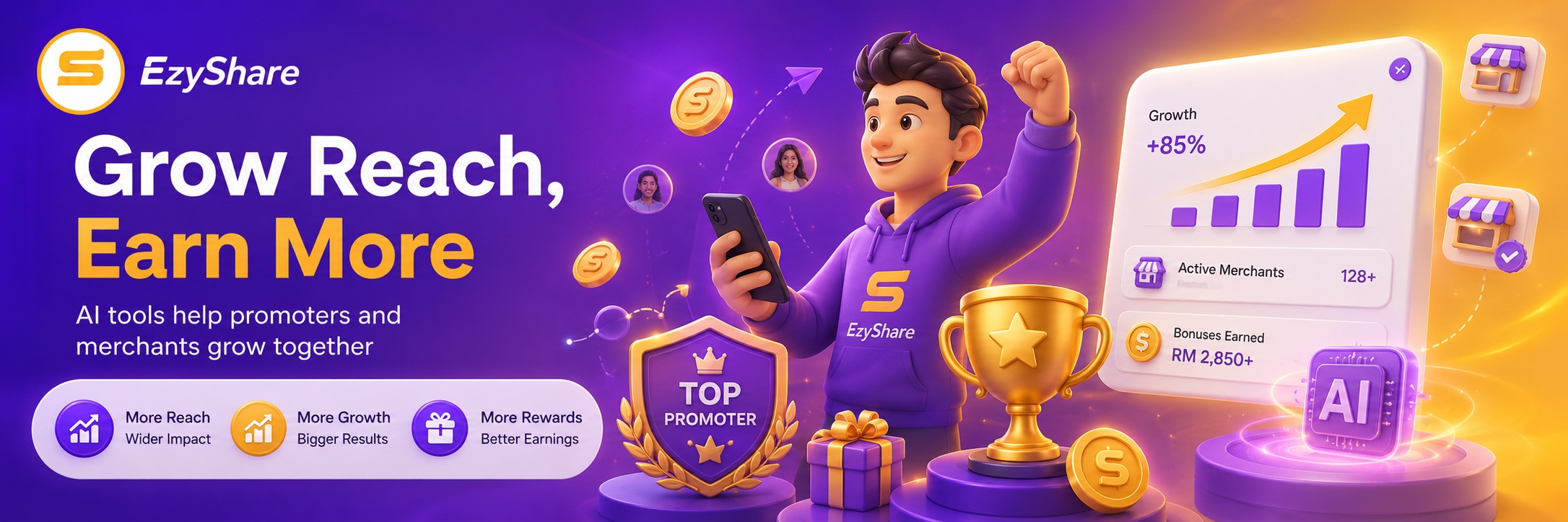 AI Preneur Top Promoters Banner